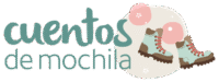 Cuentos de mochila - logo verde
