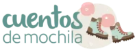Cuentos de mochila - logo verde